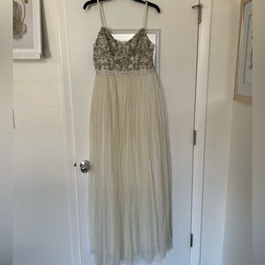 BHLDN Beaded dress for casual wedding or rehearsal dinner